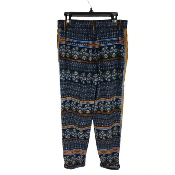 {Anthropologie} Elevenses Aralia Printed Blue Jogger Pant Size 0 - Picture 4 of 16
